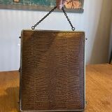 Triptych barber's mirror