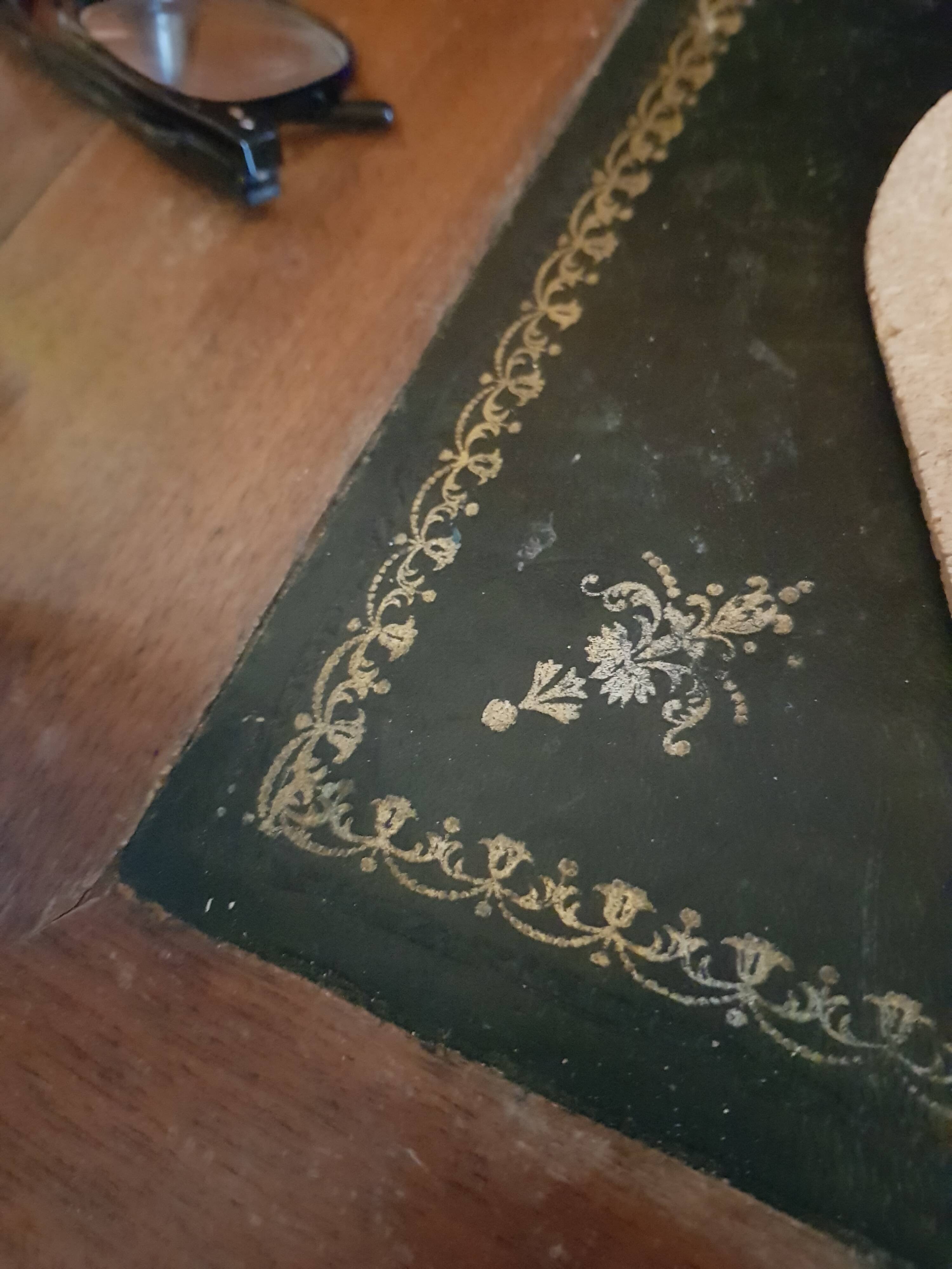 Antique Louis XVI / Empire style graduated desk