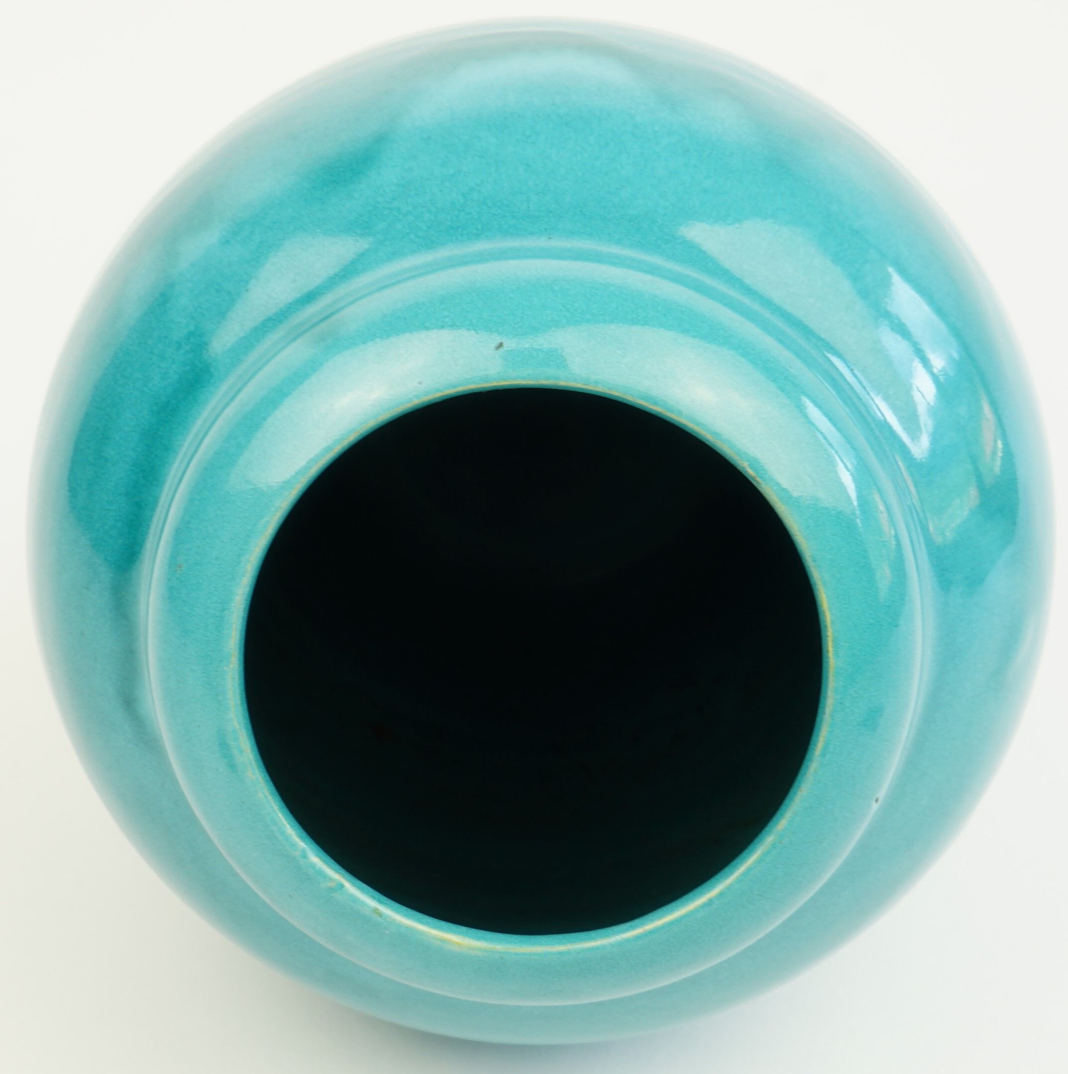 Vase céramique émaillée Primavera art deco