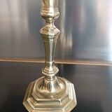 Bougeoir en laiton de style louis XIV