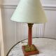 Pink lamp in marble and bronze years 30-40