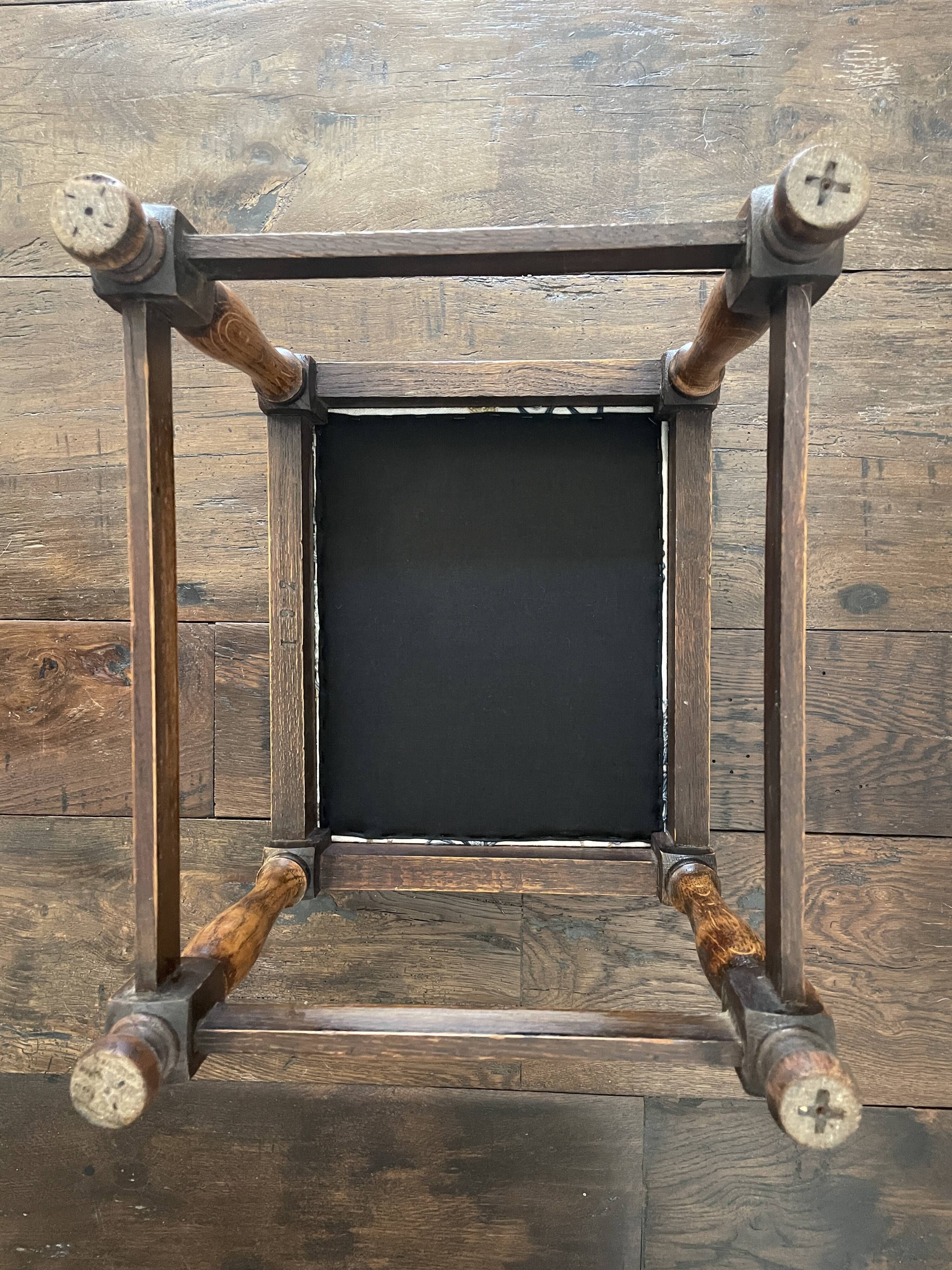 English footrest from the late 19th century.