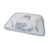 Flat old vintage dish