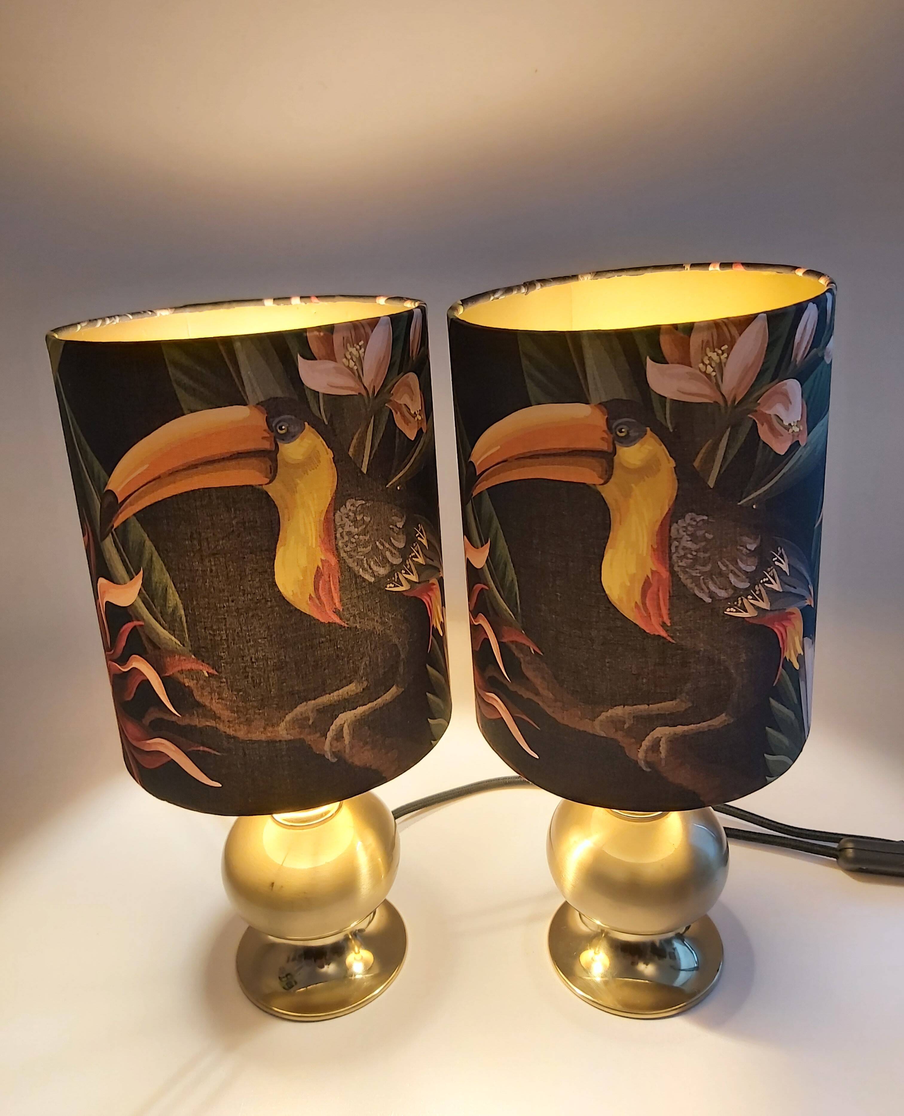 A pair of bedside lamps, Germany, 1970s.