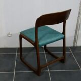 Pair of chairs Baumann sled