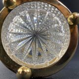 Crystal pencil pot with Empire style diamond tip decor