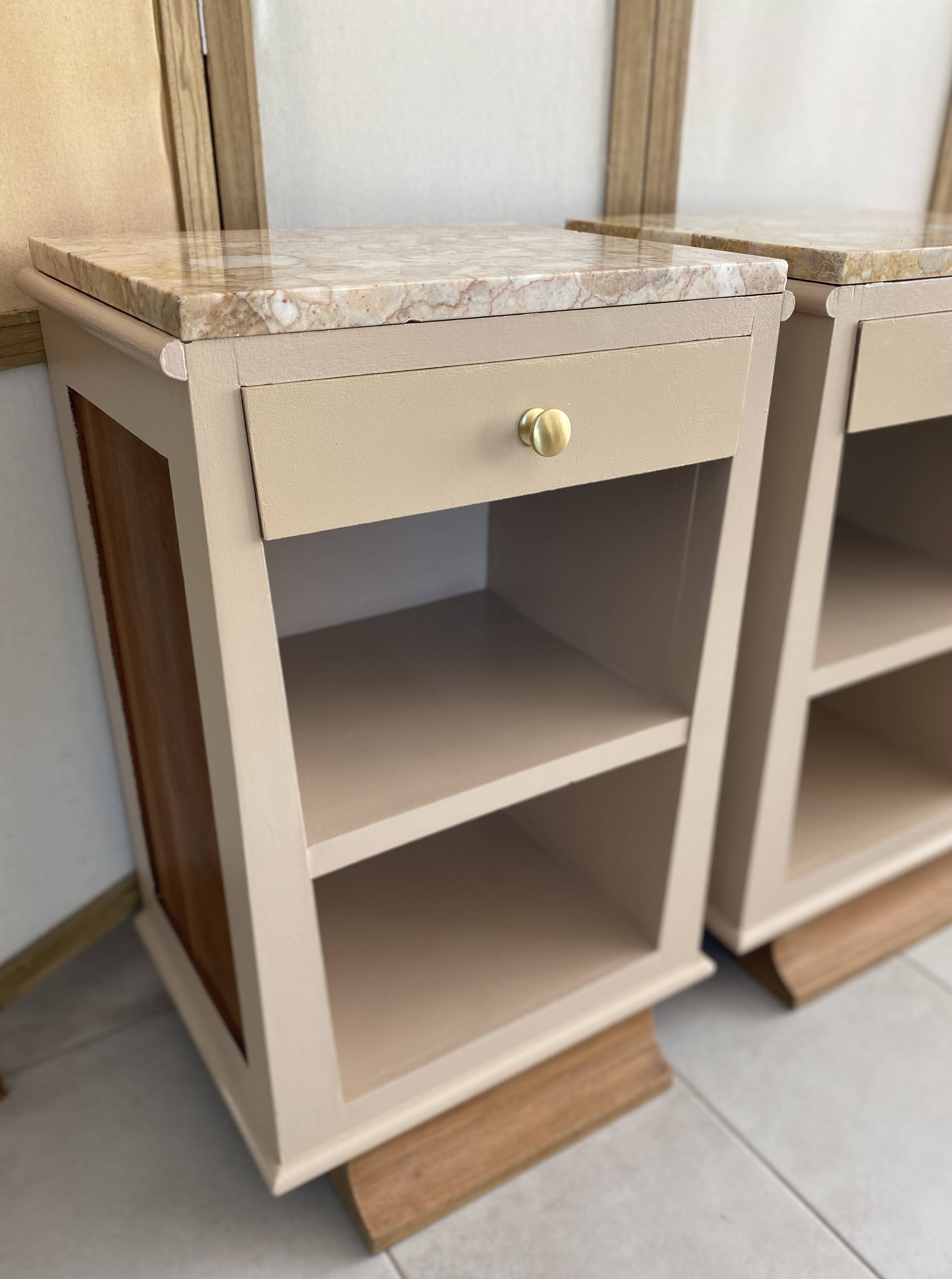 Pair of bedside tables