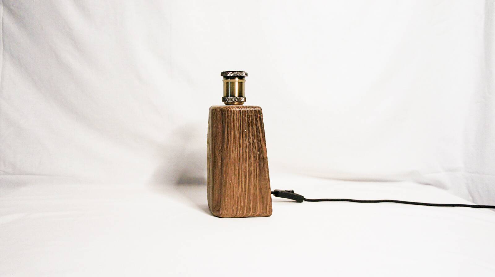 High lamp in solid oak