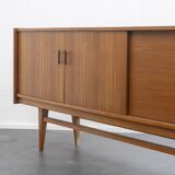 Enfilade en teck restaurée, années 50