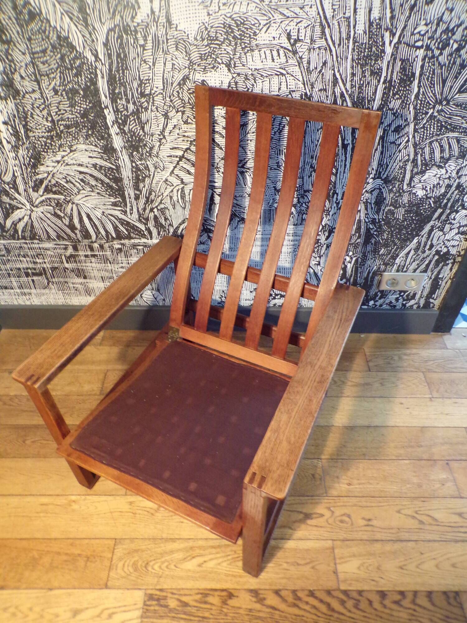Reclining armchair by Borge Mogensen for Fredericia Denmark 1950s