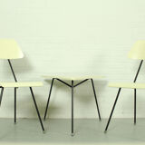 Rob Parry and Emile Truijen Bed, Chair and Nightstand for Dico series "Kamer 56", 1950s