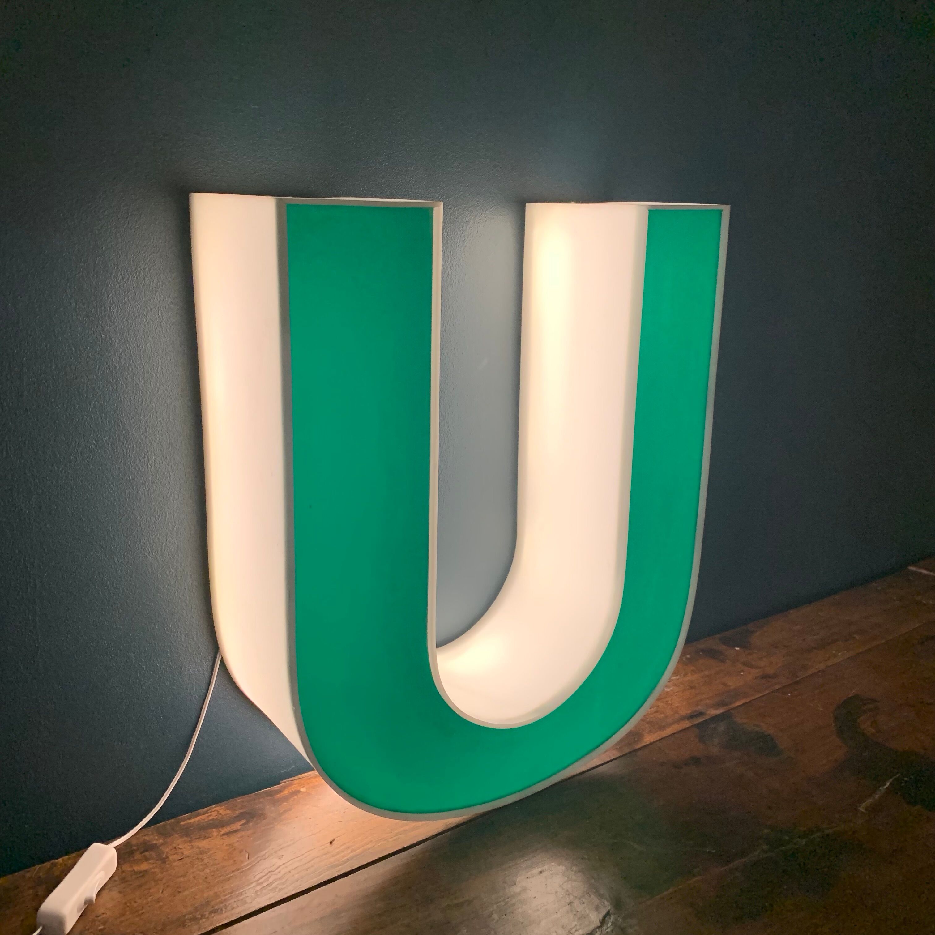 Illuminated sign letter