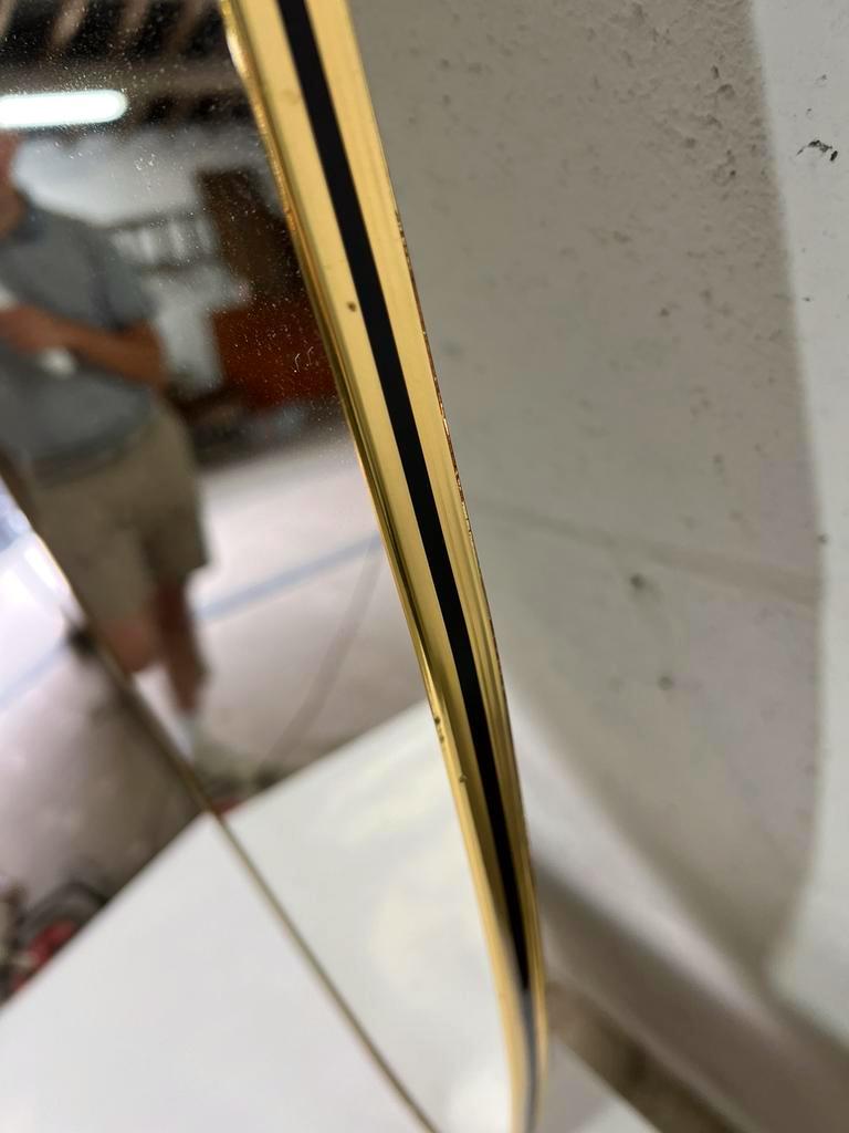 Vintage rockabilly mirror