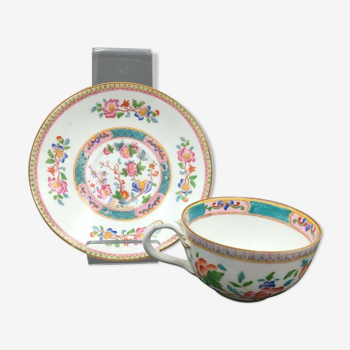 Tasse porcelaine anglaise JRB&Co style Minton XIXème