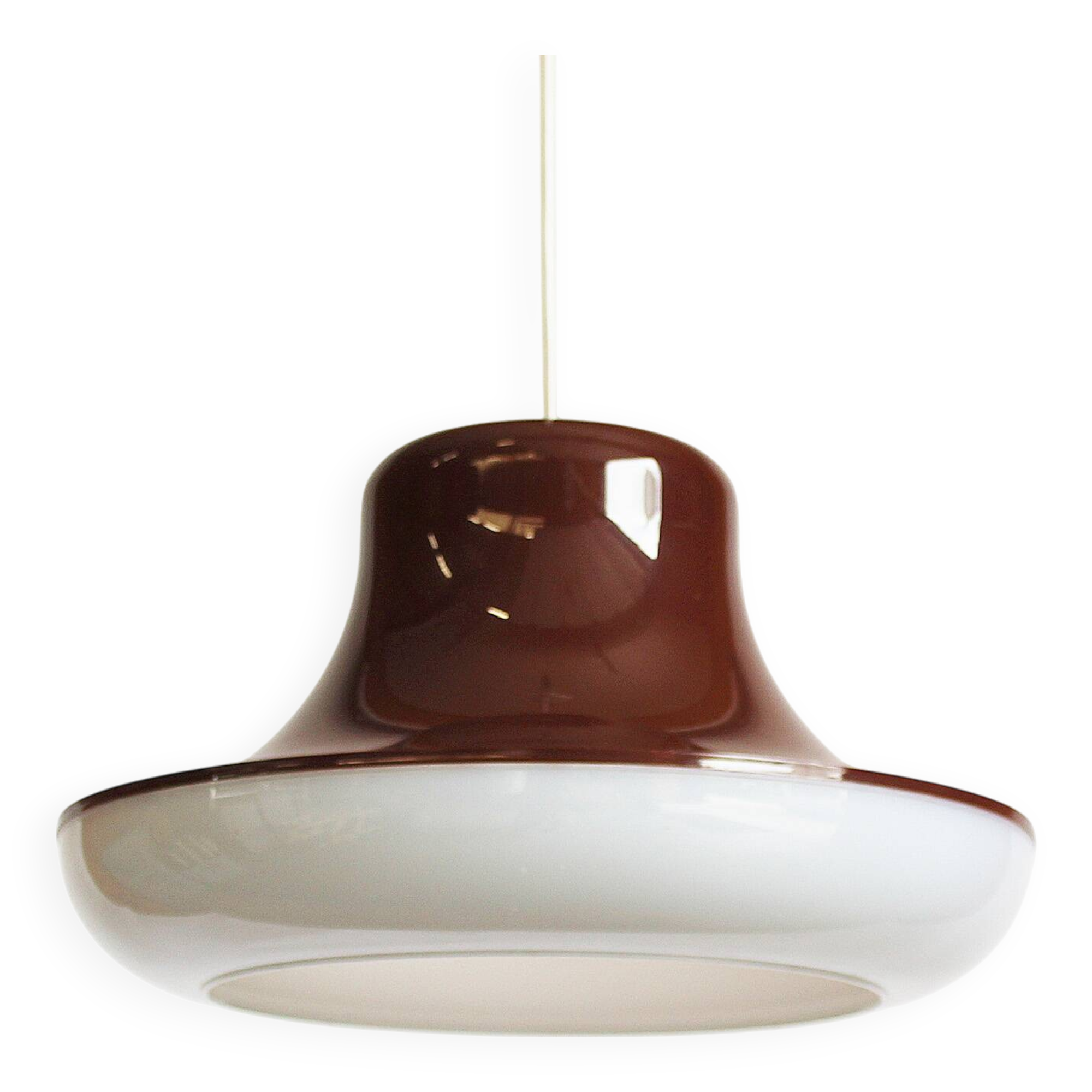 Spage Age Vintage Pop art pendant lamp by Massive, Belgium 1970's