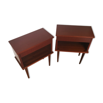 Set of 2 bedside tables