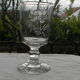 Glass blown glass engraved with acid late nineteenth