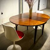 Danish Rosewood Folding Dining Table, 1960s