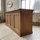 2m pine counter or central island with storage