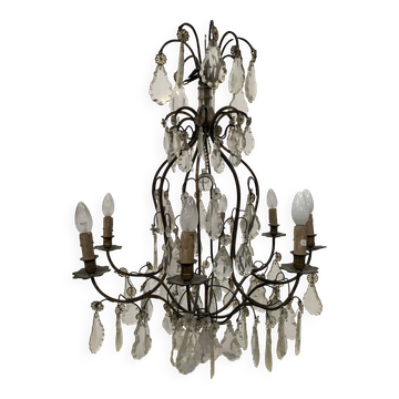 Louis XV style cage chandelier 20th century pendant chandelier