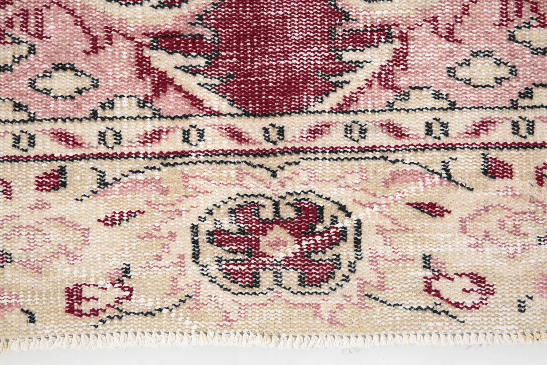 6x9 Rug For Classic Room Burgundy Vintage Persian Rug, 175x282Cm SK5137