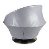 Grey Leather Leolux Ophelia