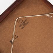 Midcentury Danish mirror in rosewood - Kai Kristiansen for Aksel Kjersgaard