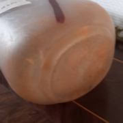 Magnifique paire de vases  en pâte de verre signés LEGRAS  modèle rubis