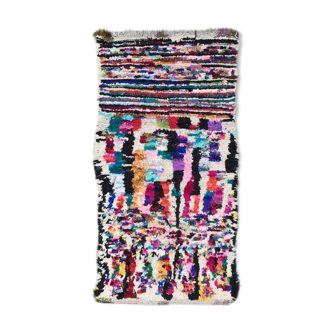 Carpet boucherouite 210 x 115 cm