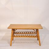 Coffee table rattan