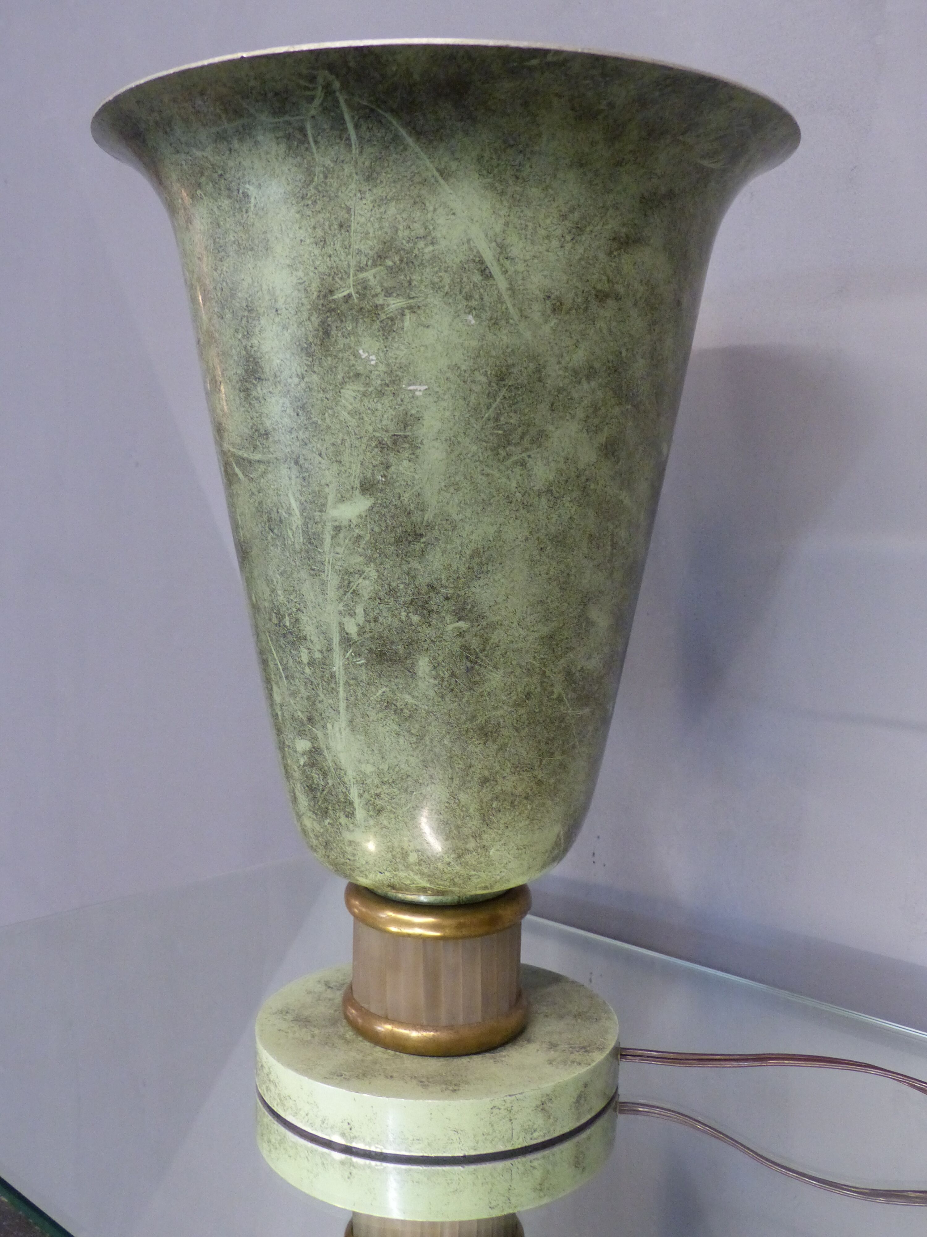 Lamp light Art Deco Bowl