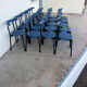 Lot de chaises design