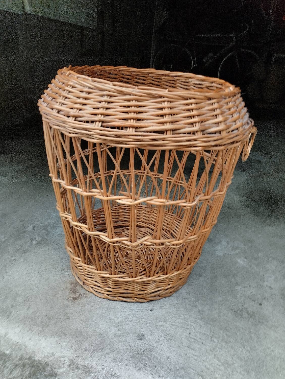 Large wicker basket