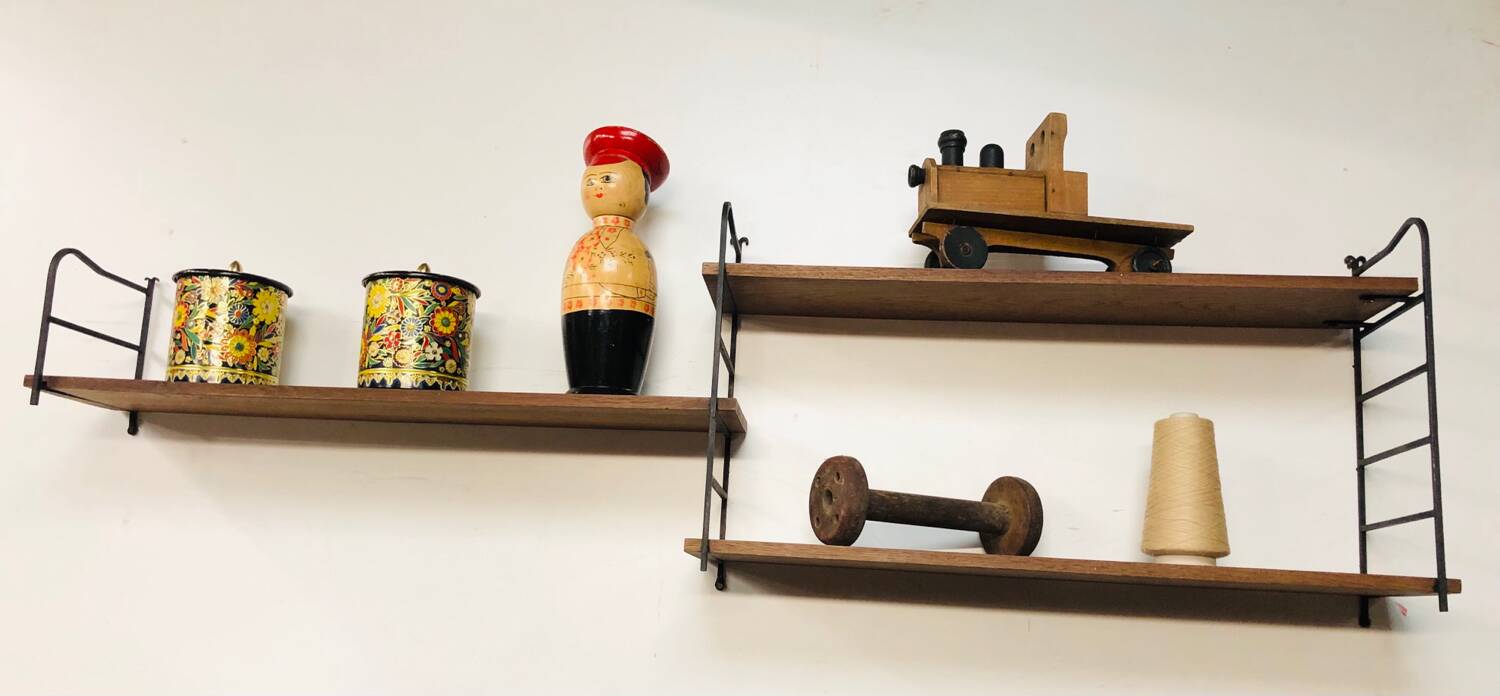 Étagère scandinave tomado années 50