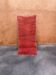 Tapis Marocain Beni M'Guild rouge - 231 x 102 cm