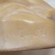 Empty plaster pocket sleeping woman art nouveau signed Carlo Conte