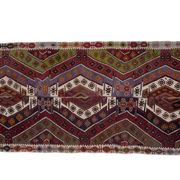 Vintage handmade Anatolian rug 173x403 cm