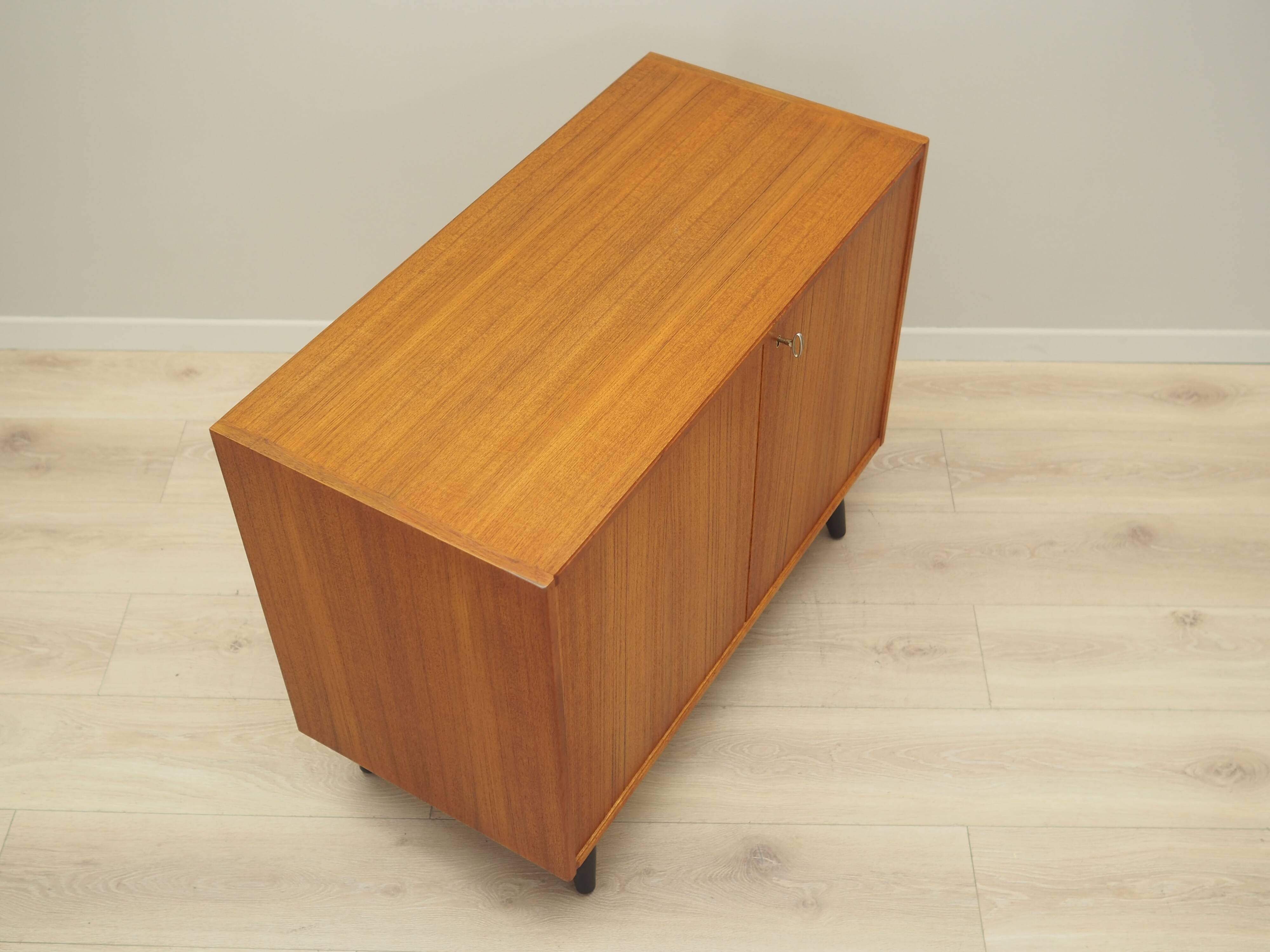 Teak cabinet, Danish design, 1970s, production: Denmark