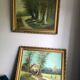 Pair two oil paintings on canvas