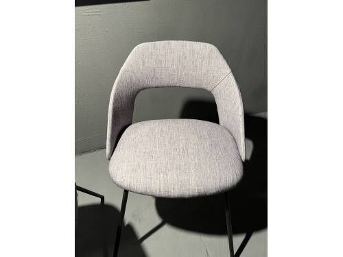 Pair of barrel chairs from the 1950s, in the style of Pierre Guariche.