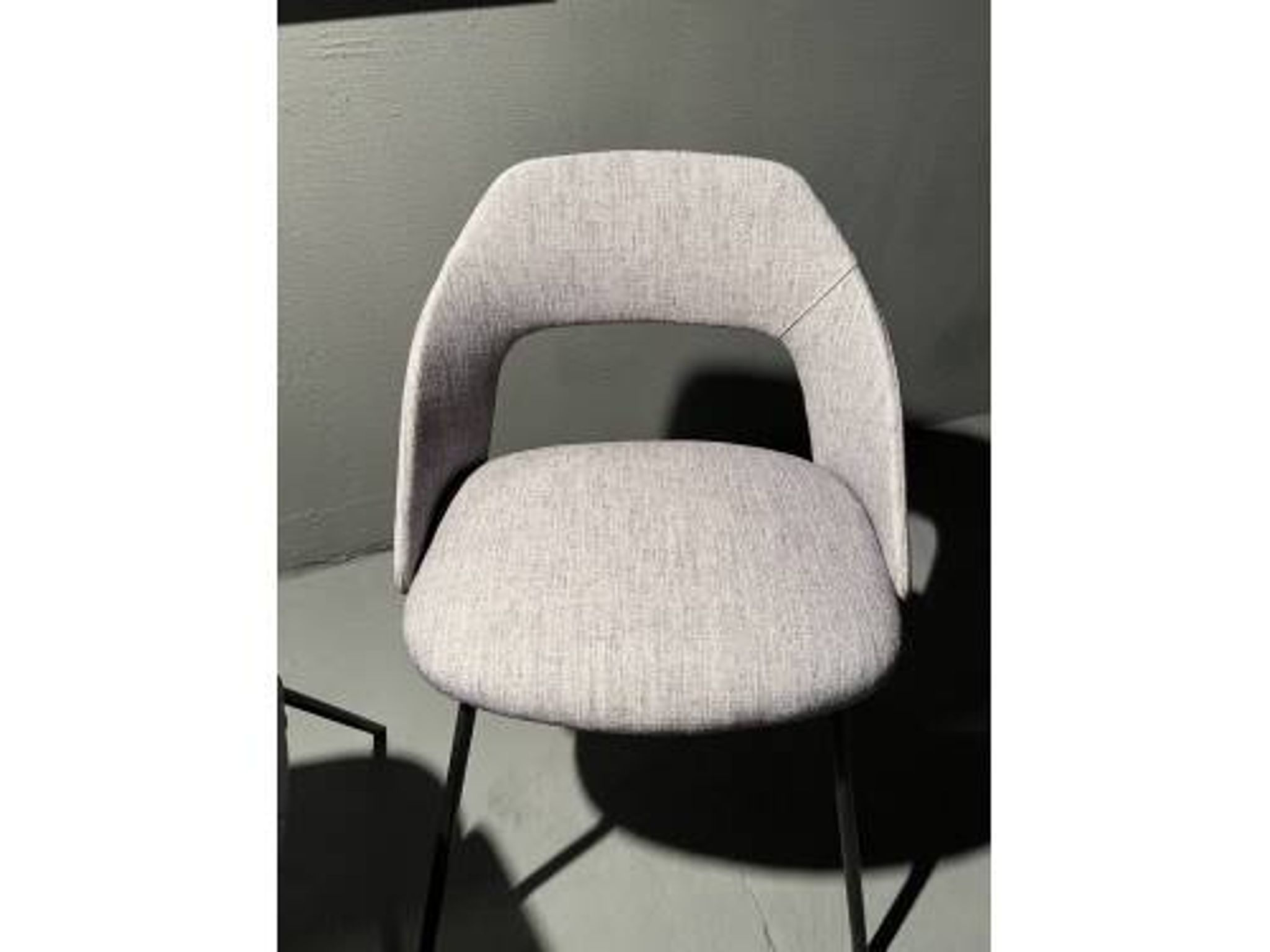 Pair of barrel chairs from the 1950s, in the style of Pierre Guariche.