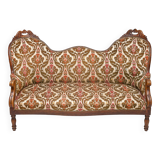 Walnut loveseat, 1930