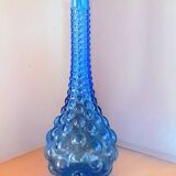 Carafe italienne Empoli bleue 1970