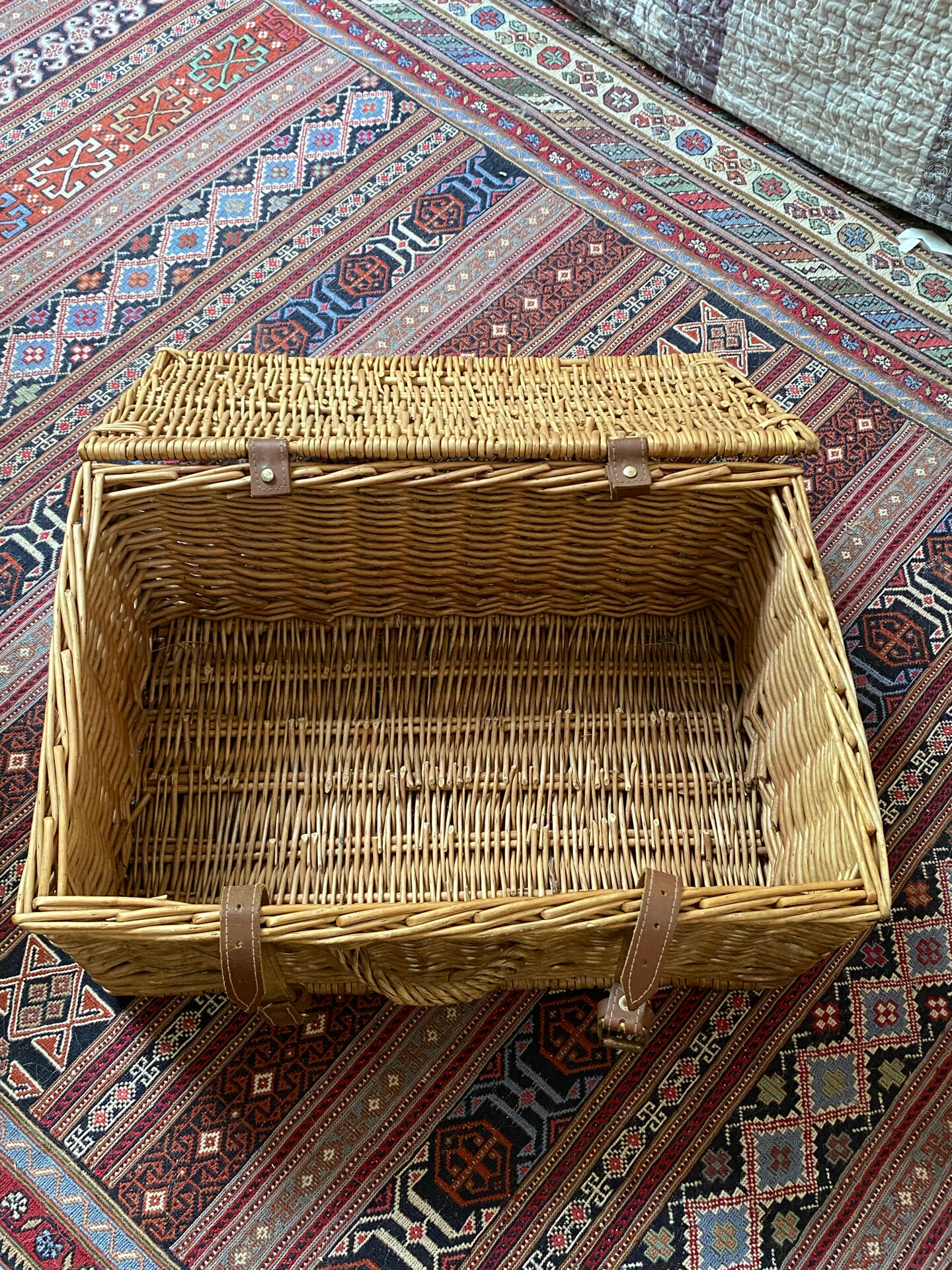 Wicker basket Fortnum & Mason