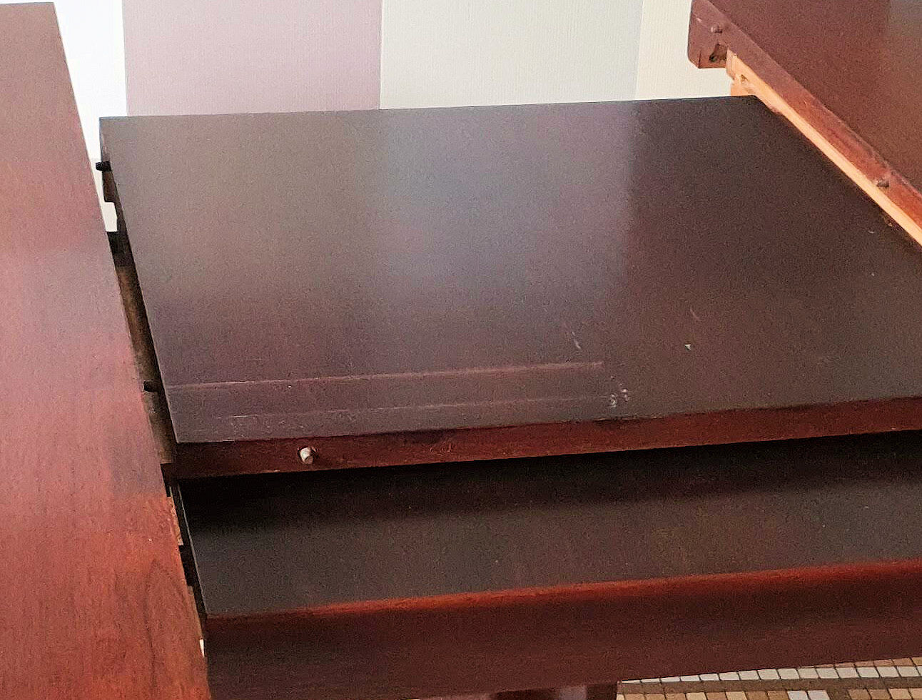 Baumann table with extension 60s/70s