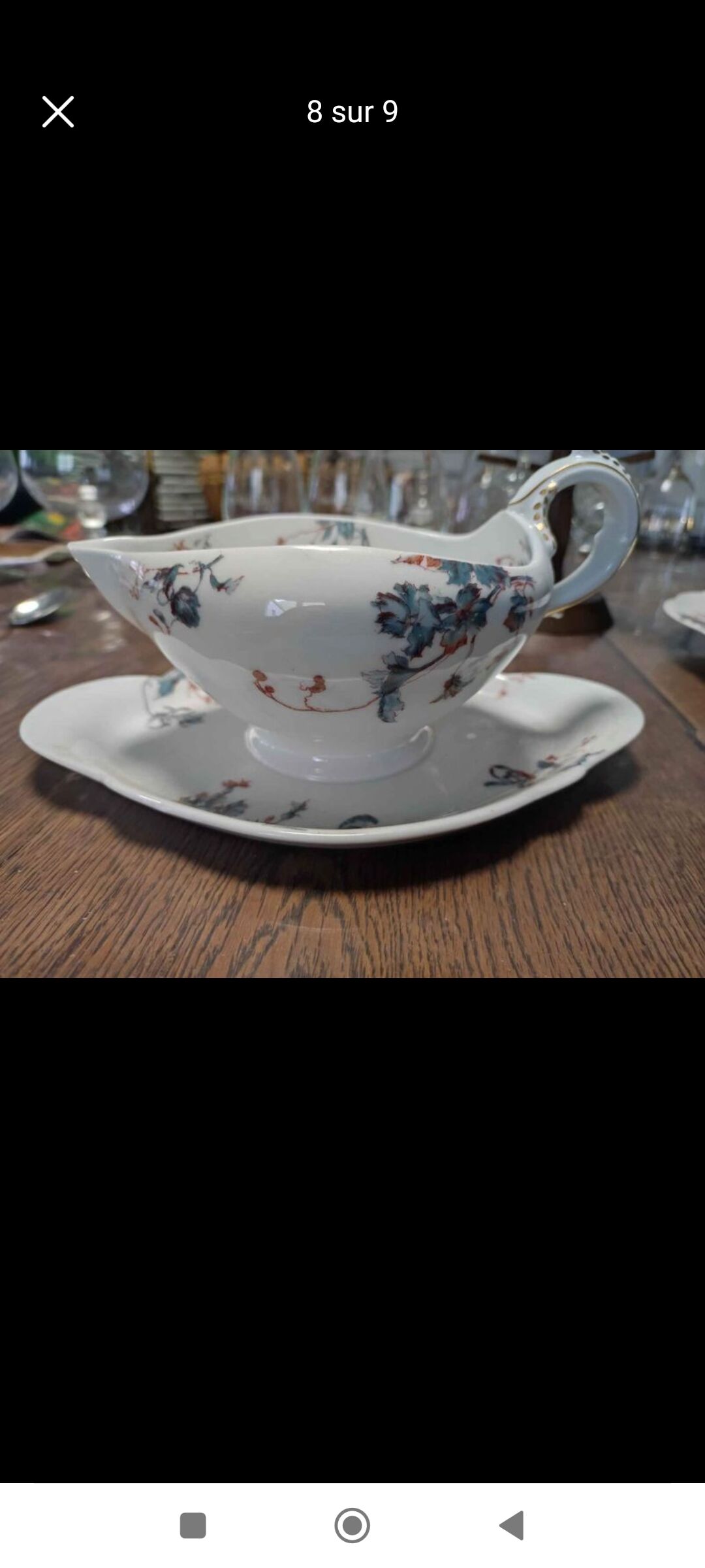 Penin violette porcelain plate in béthune (62)