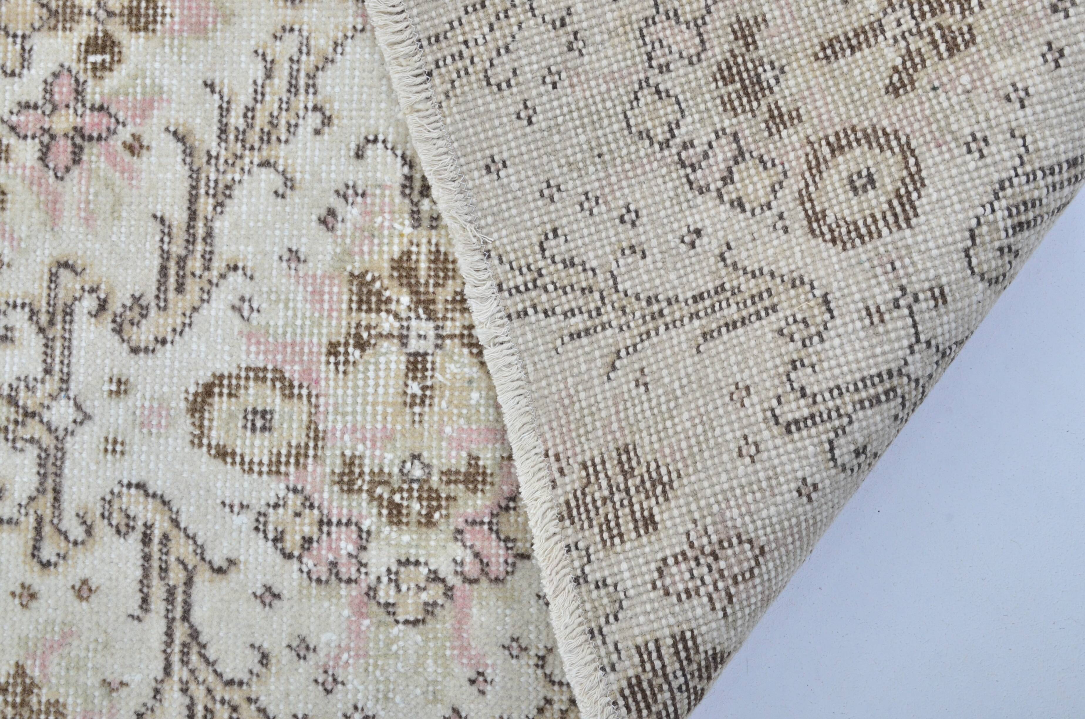 Oushak Geometric Wool Carpet sku 3223