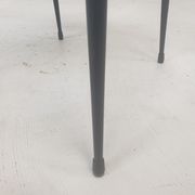 Set of 4 Italian Metal Dining Chairs, 1960's