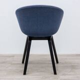 HAY AAC23 chair in dark blue fabric