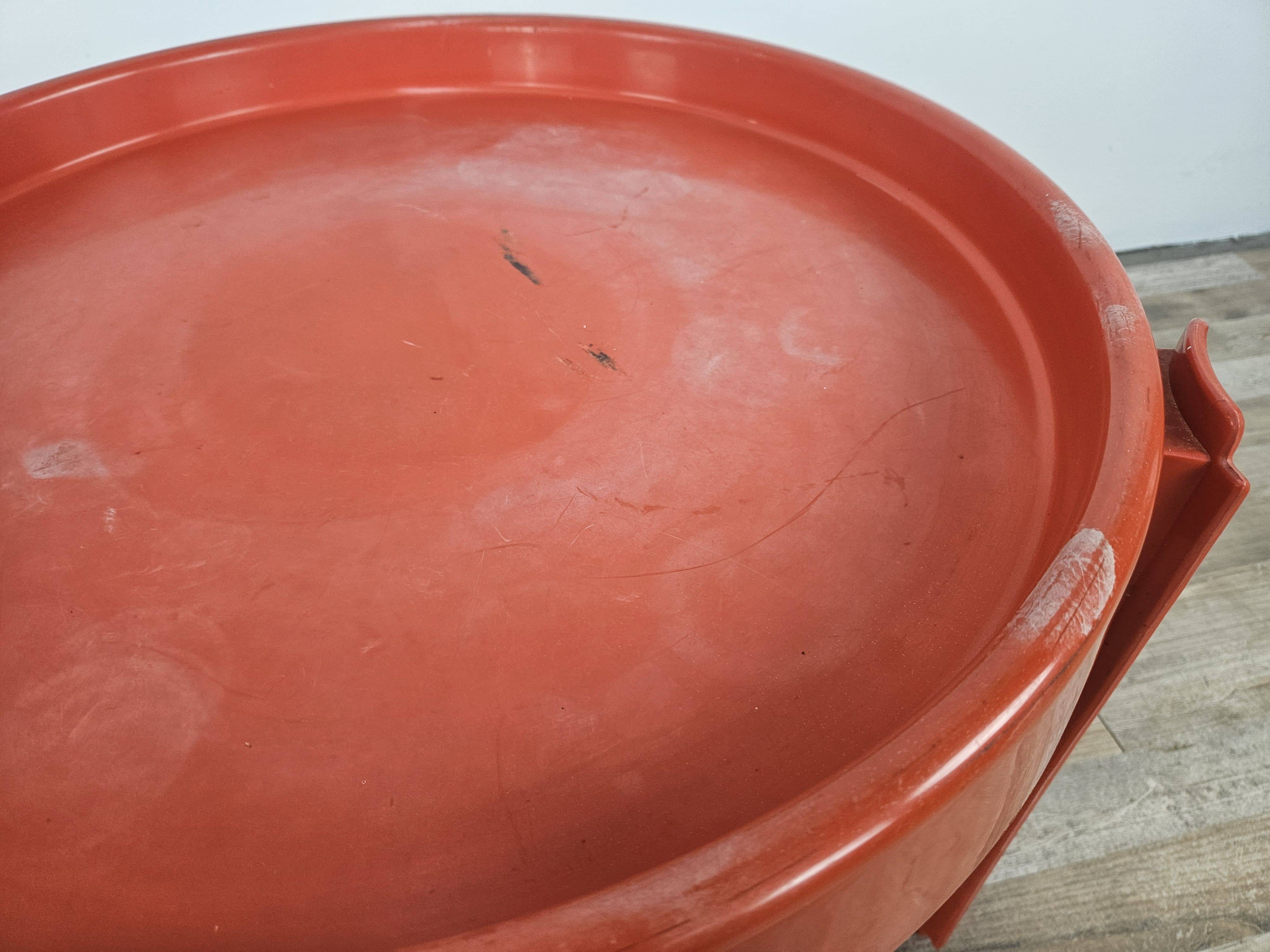 Vintage Space Age Plastic Coffee Table by Dal Vera 1970s